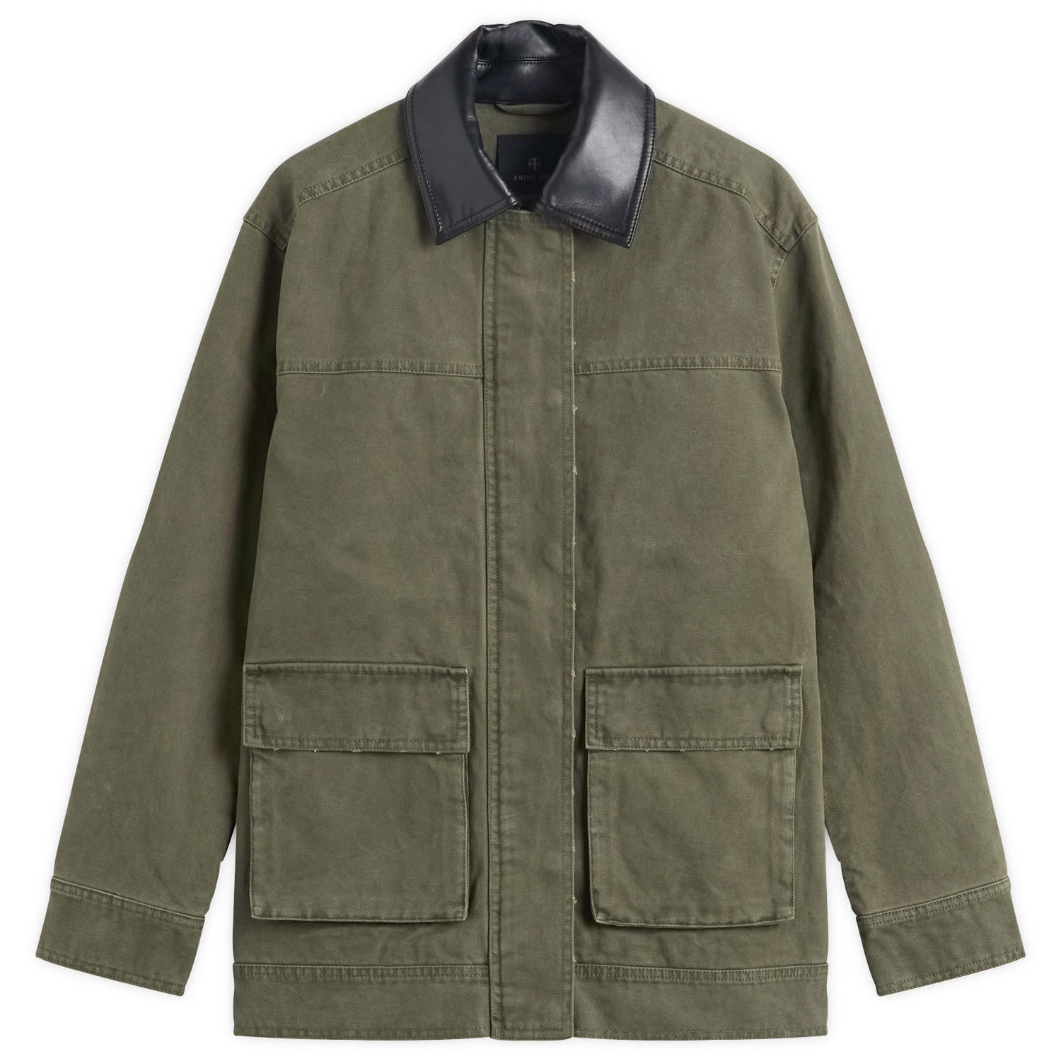 Jakke Anine Bing Anine Bing Sean Wax Jacket Grøn | A-01-11318-AYG4, 1