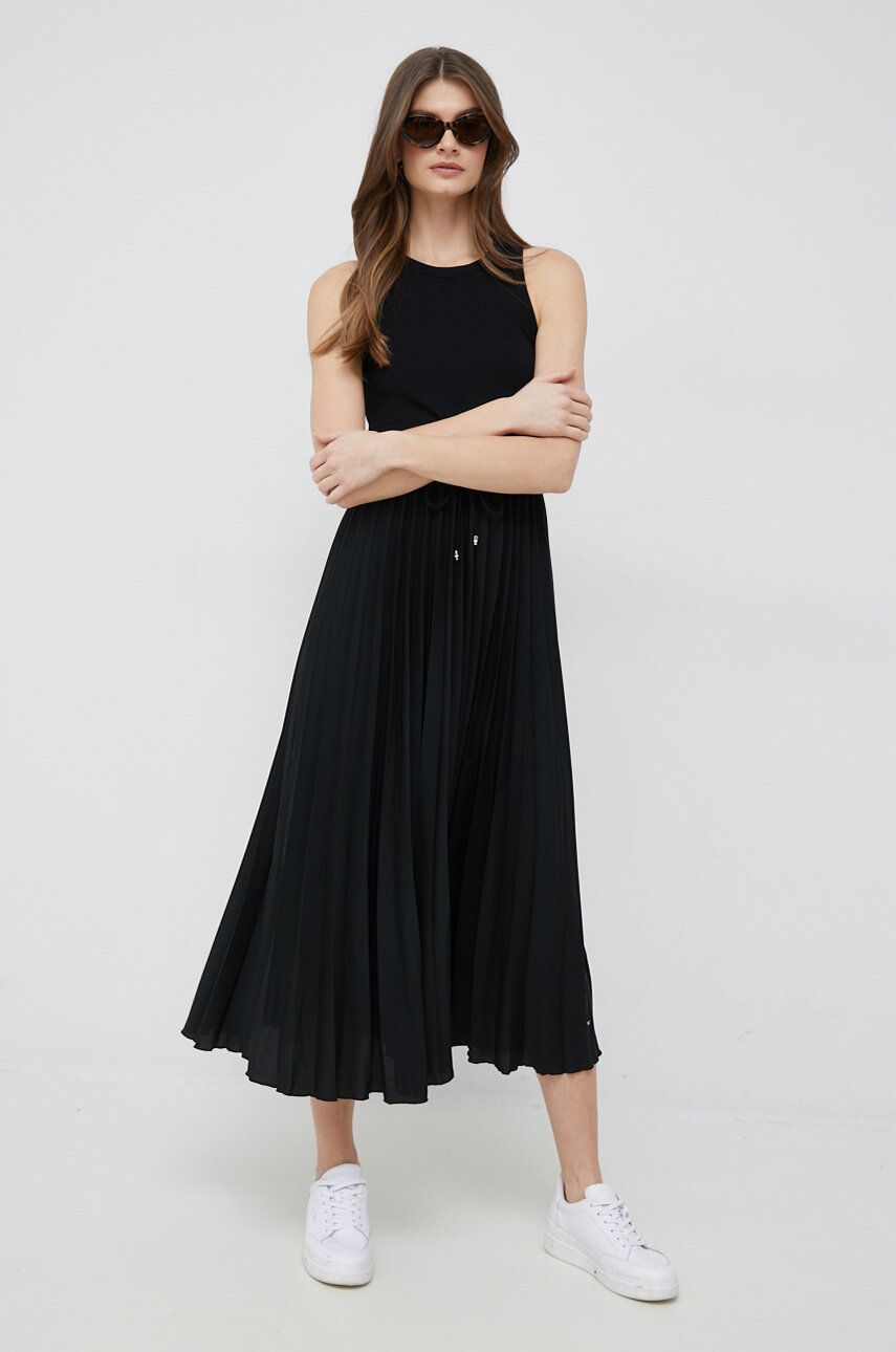 Kjole Tommy Hilfiger Dress Sort | WW0WW39342.PPYX, 0