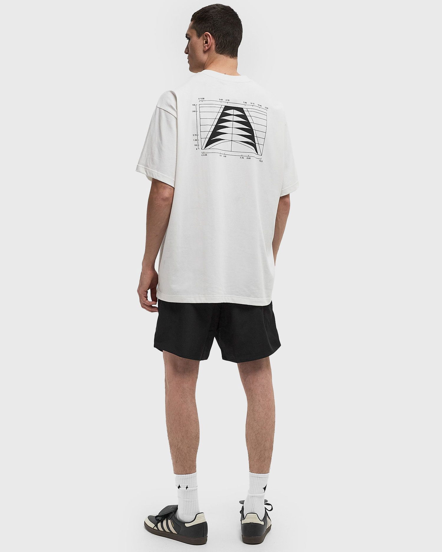 T-shirt adidas Originals ANTED GFX Tee XL Hvid | JC7853, 1