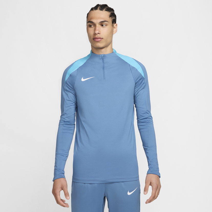 Polo skjorte Nike Training Football Dri-FIT Half-Zip Top Blå | FN2403-429