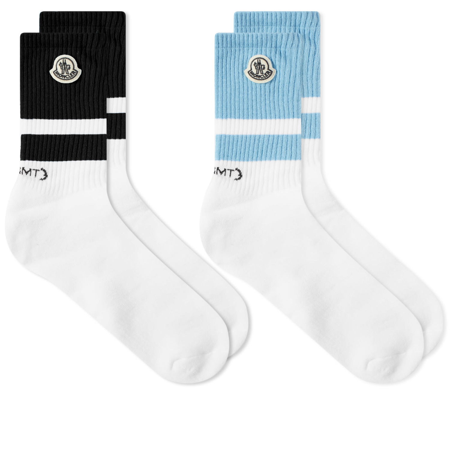 Sokker Moncler Genius x Fragment Socks White Hvid | 3G000-0U219-01-F97, 0