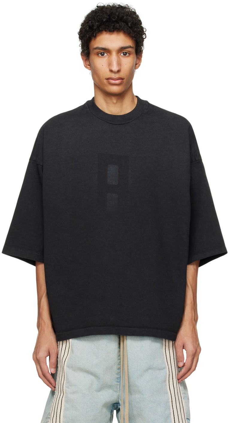 T-shirt Fear of God Black Airbrush 8 T-Shirt Sort | FG850-070JER, 0