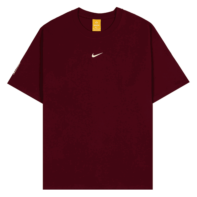 T-shirt Nike NOCTA CS Short Sleeve T-Shirt Bourgogne | HM5774-638