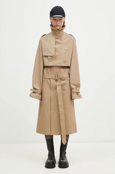 Trenchcoat VETEMENTS VETEMENTS Deconstructed Trench Coat Beige | WA66JA400S, 6