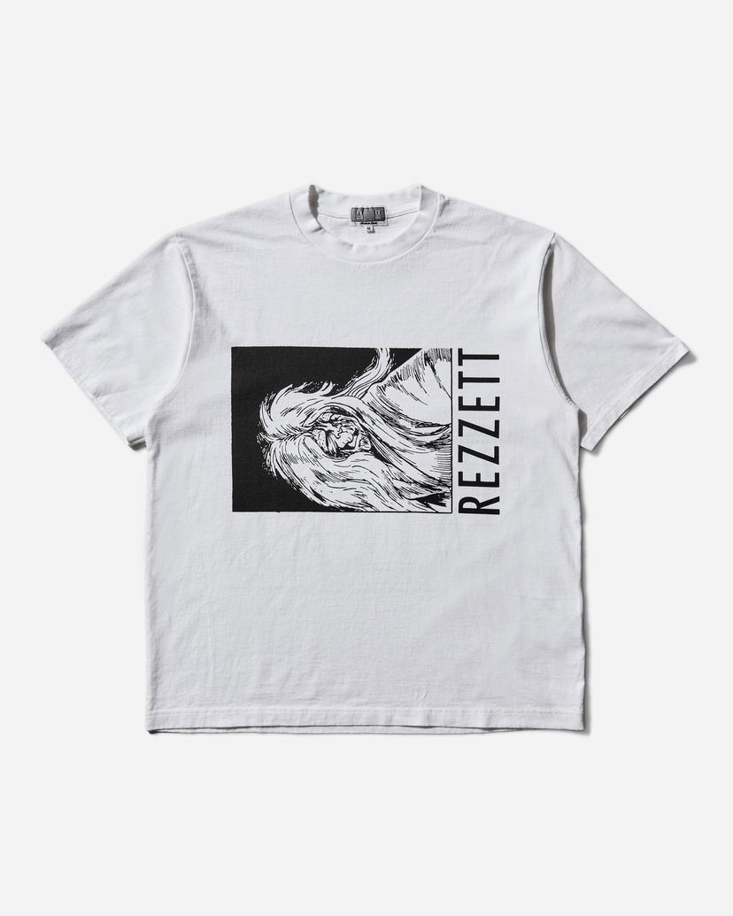 T-shirt Cav Empt Rezzett Graphic Print T-Shirt Hvid | CES28T23 WHT