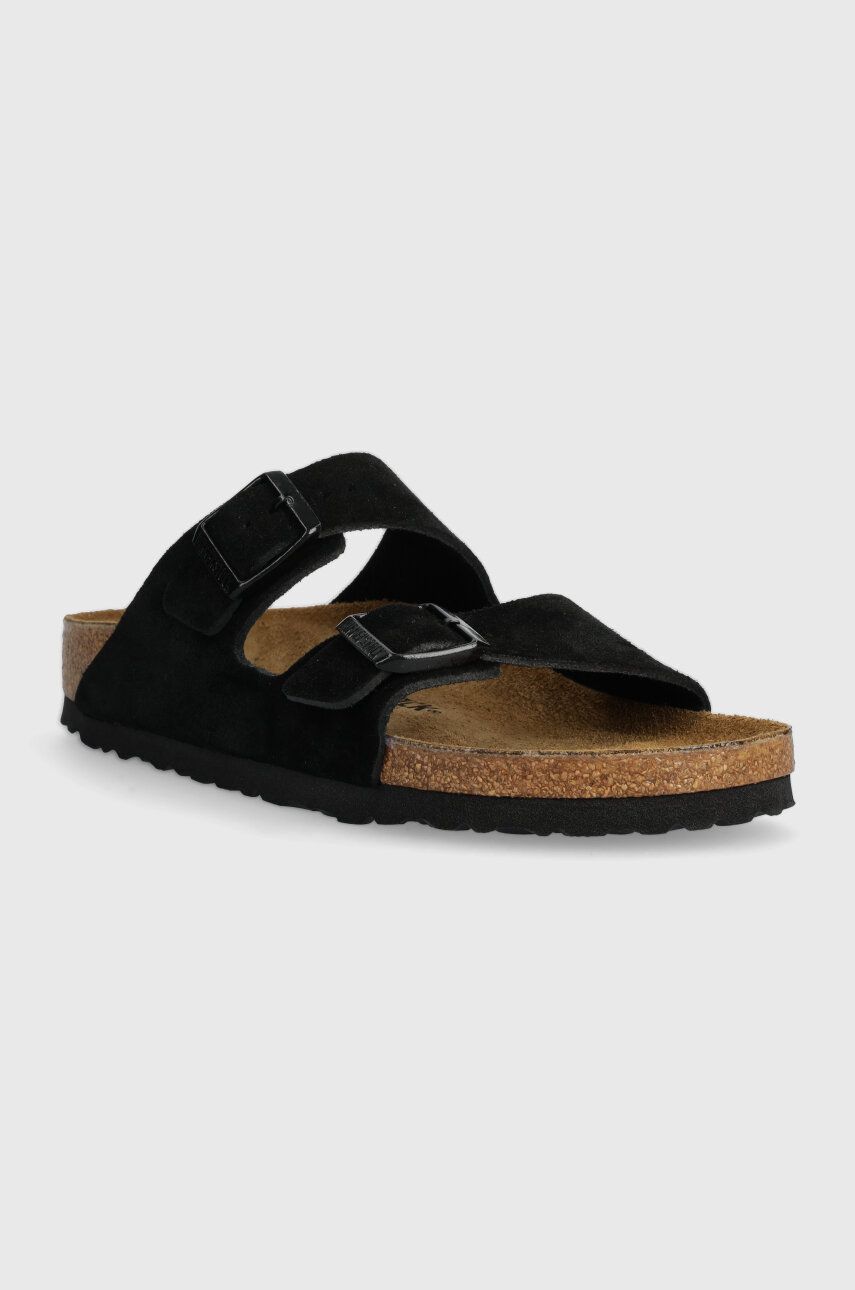 Sneakers og sko Birkenstock Birkenstock Arizona Suede Sandals Sort | 1027164, 1