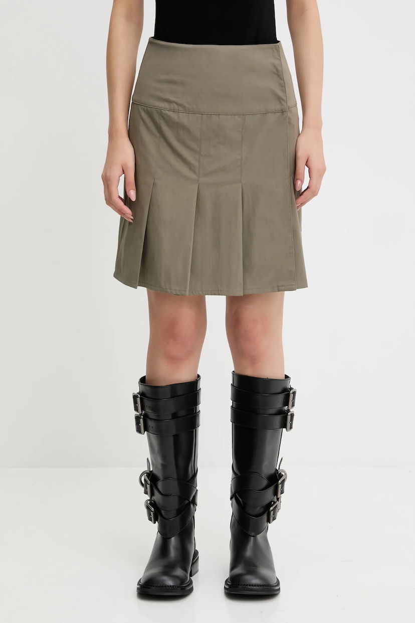Nederdel OUR LEGACY Our Legacy Girdle Mini A-Line Skirt Grøn | W4254GS