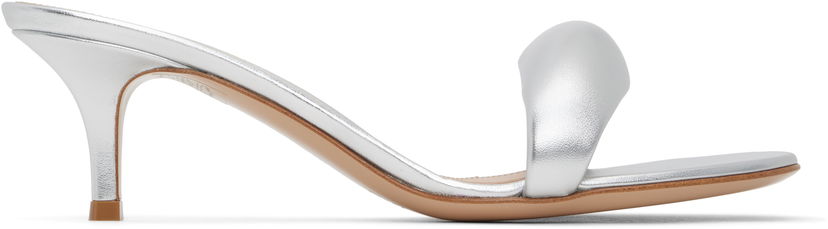 Sneakers og sko Gianvito Rossi Bijoux 85 Mules Metalisk | G18380-55RIC-NPS