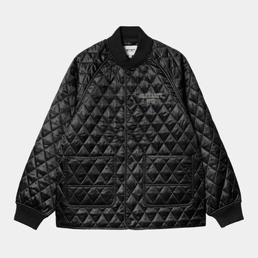 Jakke Carhartt WIP Quilted Liner Jacket Sort | I035146_4, 7