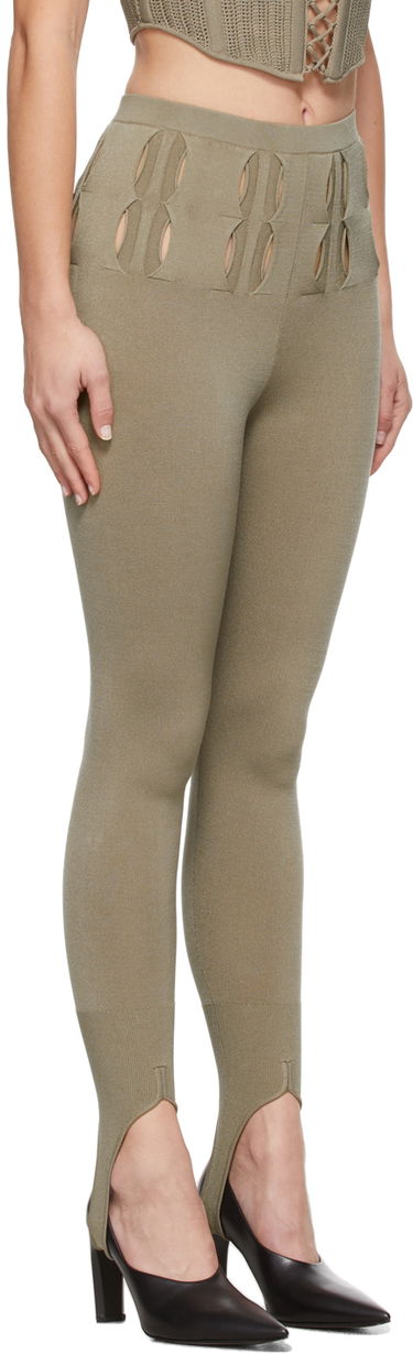 Leggings Dion Lee Double Stirrup Leggings Sort | C7015F21, 4