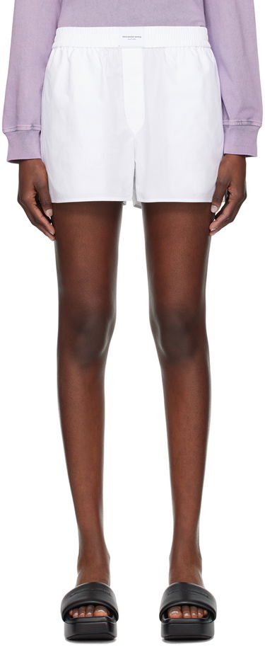 Shorts Alexander Wang Alexander Wang.t Button-Fly Shorts Hvid | 4WC2244370, 0