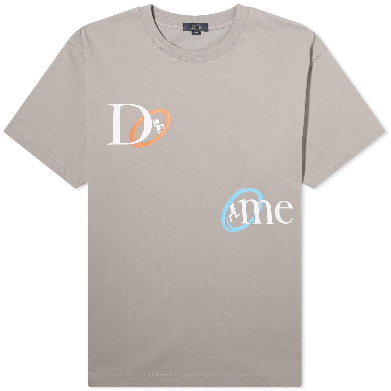 T-shirt Dime Classic Portal T-Shirt Grå | DIMESP2422CHR, 0