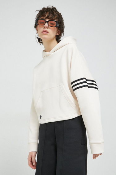 Sweatshirt adidas Originals Adicolor Neuclassics Hoodie Beige | IB5921, 0