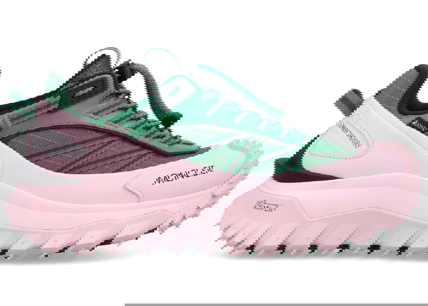 Sneakers og sko Moncler Trailgrip Gore-Tex Low Pink Green Lyserød | 4M00230M2058-P48, 0