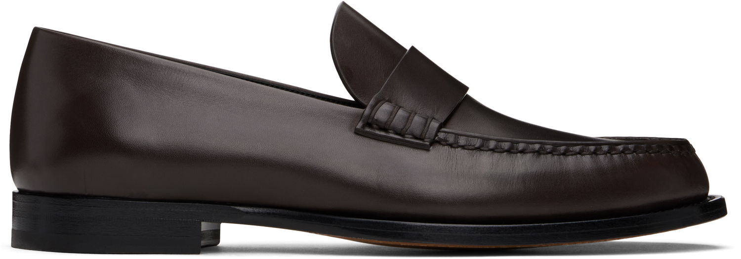 Sneakers og sko The Row Novus Loafers Brun | F2067-L600, 0