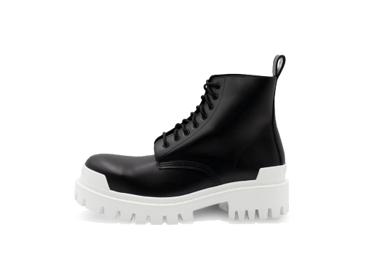 Sneakers og sko Balenciaga Strike Lace-Up Boot "Black White" Sort | 589338WA9671090