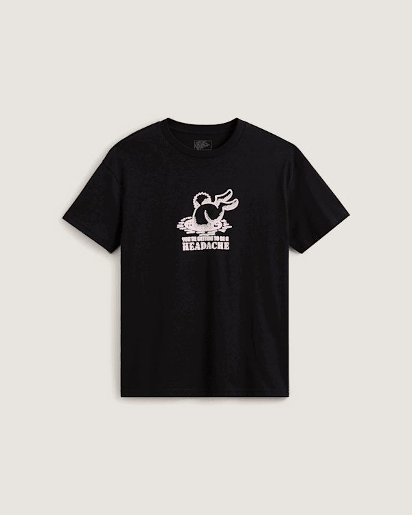 T-shirt Vans Down The Rabbit Hole T-Shirt XL Sort | VN000RCDBLK, 0