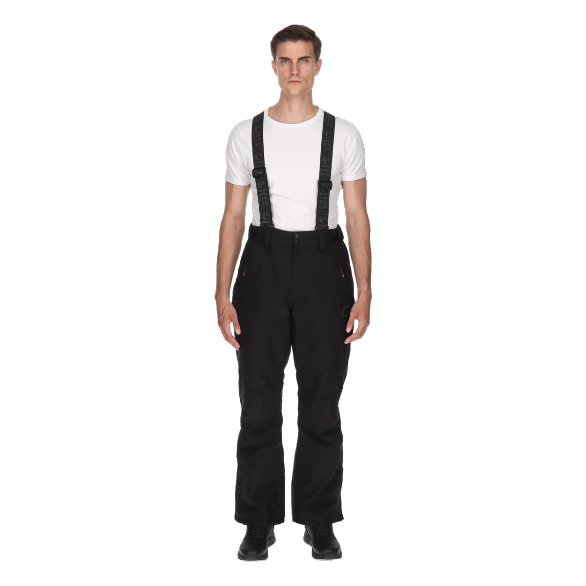 Bukser Ellesse Soft Shell Pants with Suspenders Sort | ELA253M130-01, 0