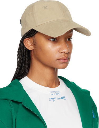 Kasket ADER ERROR Distressed Cotton Twill Cap Beige | BN01SSHW0201BG, 1
