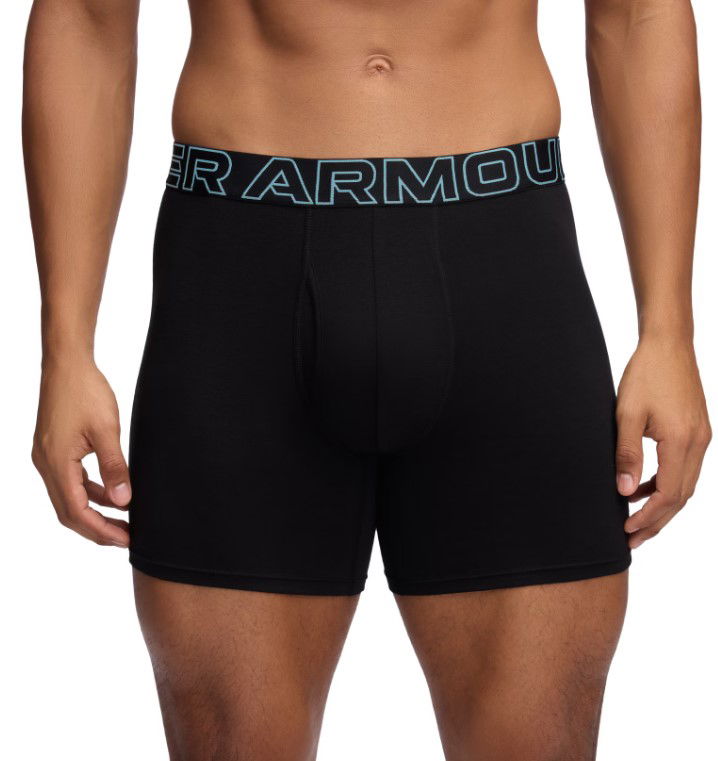 Boksere Under Armour Performance Cotton 6" Boxer Briefs - 3 Pack Sort | 1383889-003, 1