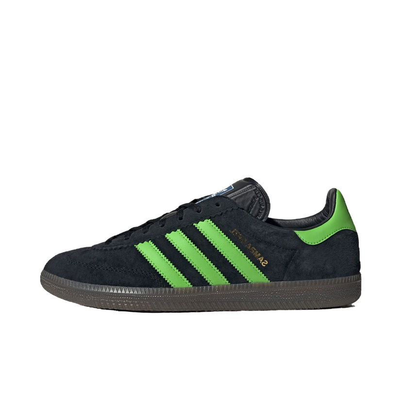 Sneakers og sko adidas Originals Samba Deco SPZL Black Lucid Lime Grøn | IF5738