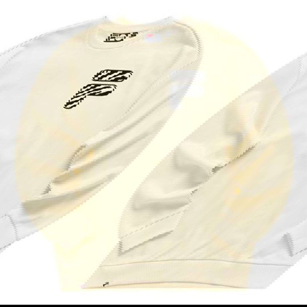 Sweater FILA FUSION Logo Printed Sweater Beige | T11U216207F-IV, 0