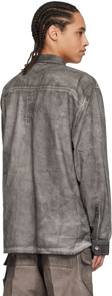 Skjorte Rick Owens Rick Owens DRKSHDW Hollywood Jumbo Overshirt Grå | DU01E3297 PF, 2