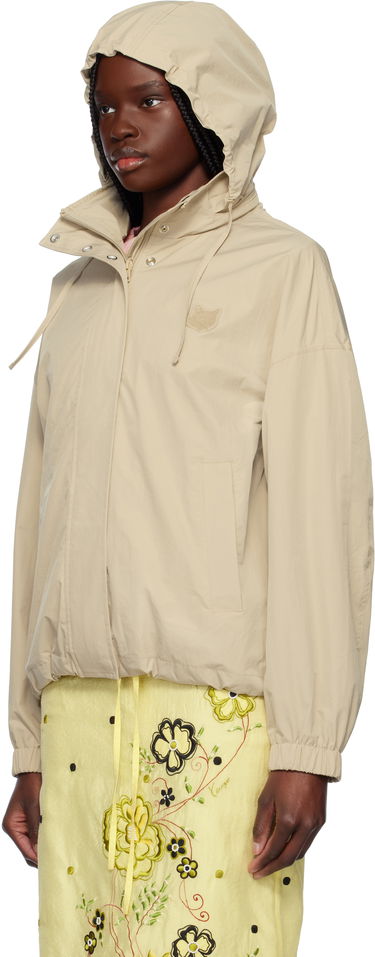 Vindjakke MAISON KITSUNÉ Maison Kitsuné Windbreaker Jacket Beige | OW02201WQ4045, 3