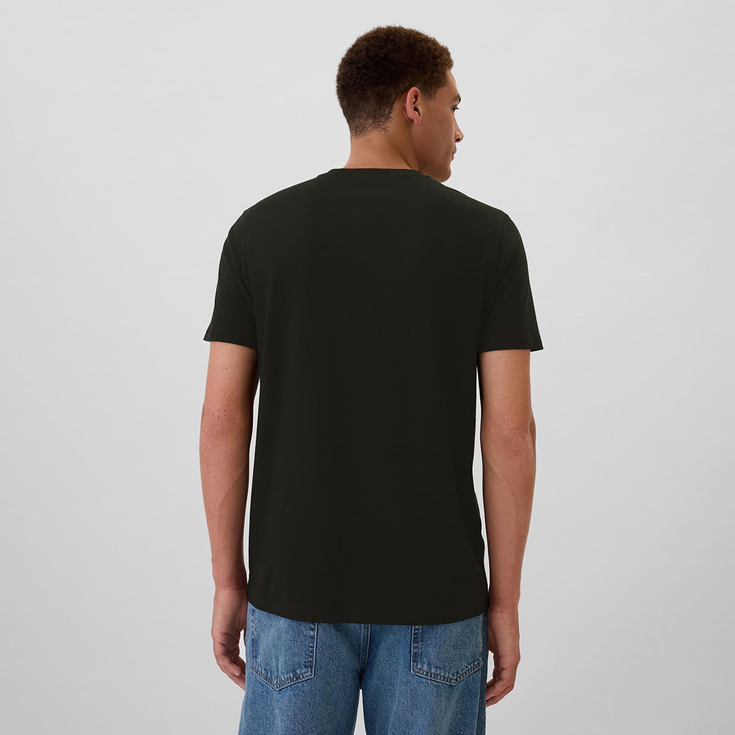 T-shirt GAP T-shirt Logo Tee True Black XXL Sort | 542246-03, 1