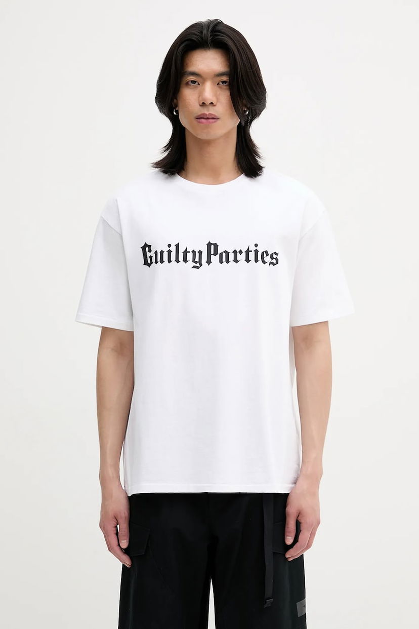 T-shirt WACKO MARIA Wacko Maria Heavy Weight Printed T-Shirt Hvid | 25SS.WMT.WT04