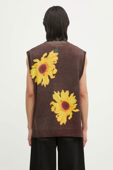 Sweater JW Anderson Printed Vest Brun | KW1305-YN0008-685, 2