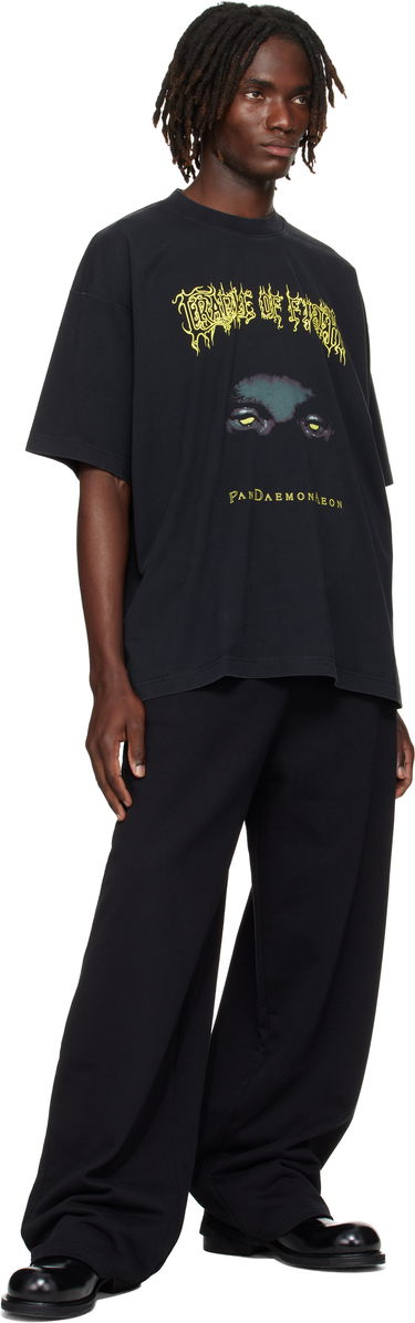 Joggingbukser VETEMENTS Vetements Logo Baggy Sweatpants Sort | UH76SP200B, 3