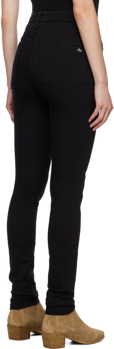 Jeans rag & bone Nina Slim-Fit Jeans Sort | WDD21S2664N5BL, 2