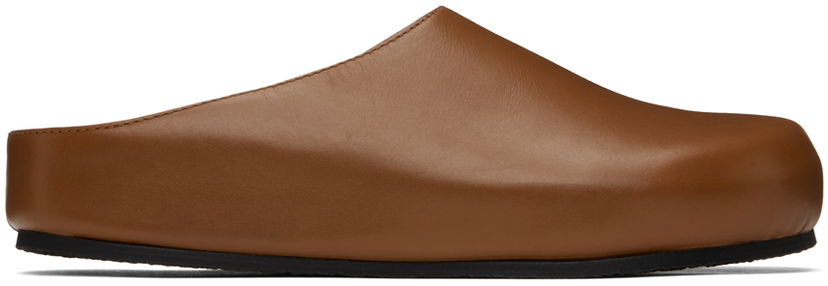 Tøj Studio Nicholson Studio Nicholson Wearing Slip-On Loafers Brun | SNW - 891
