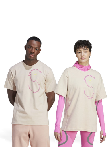 T-shirt adidas Performance by Stella McCartney Sportswear Beige | IA7709