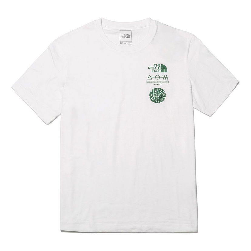 T-shirt The North Face Graphic Short Sleeve T-Shirt Hvid | NF0A7WF4-FN4