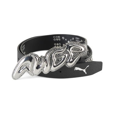 Bælter Puma A$AP ROCKY x PUMA AWGE Studded Rhinestone Buckle Belt Sort | 055008_01, 0
