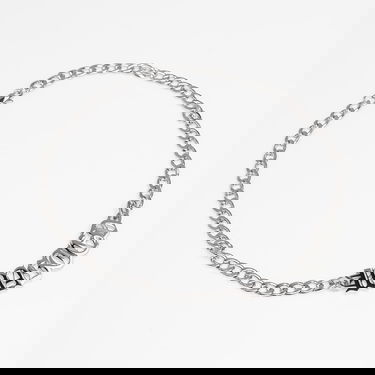 Halskæde Wasted Paris U Legacy WASTED Lettering Chain Necklace Metalisk | WP_000311, 0