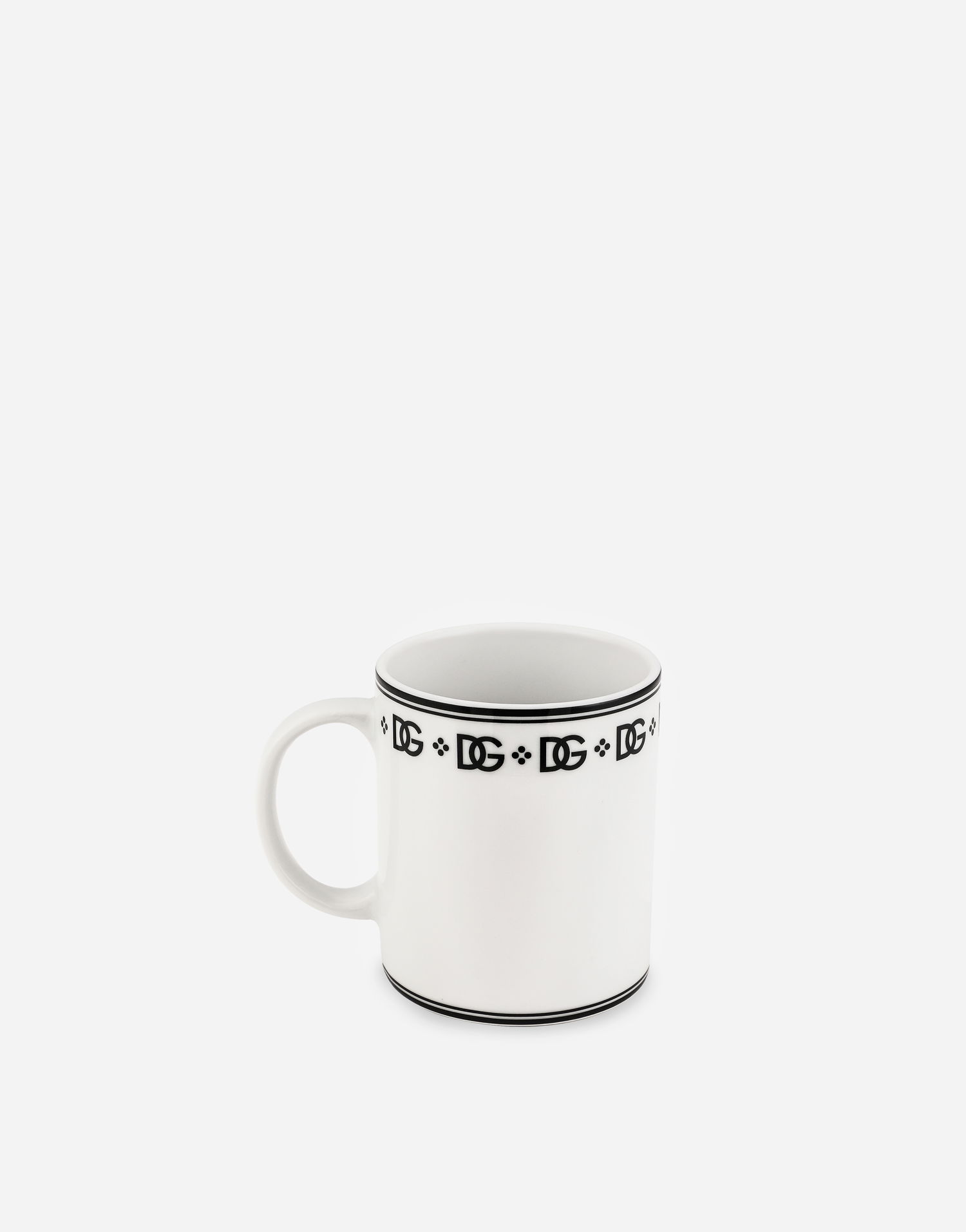 Home decor Dolce & Gabbana Dolce & Gabbana Logo-Print Porcelain Mug Hvid | TC0140TCALHU0082, 1