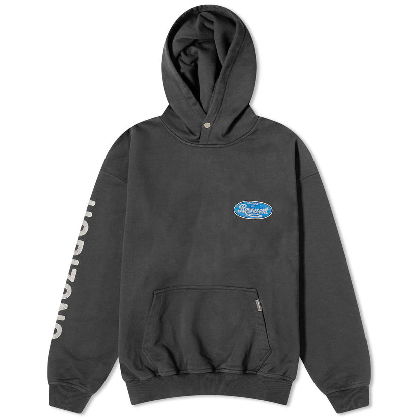 Sweatshirt Represent Clo Parts Hoodie in Aged Sort | MLM403-444