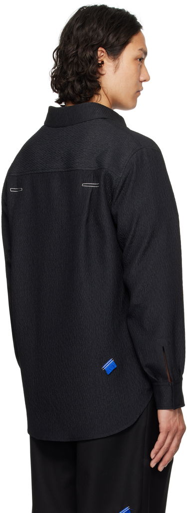 Skjorte ADER ERROR ADER error Product. 53 Textured Shirt Sort | BO01SSSH0101BK, 2