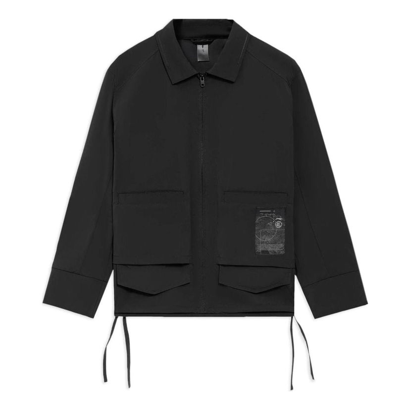 Vindjakke Li-Ning Jackie Chan Kungfu Jacket Sort | AFDS259-2