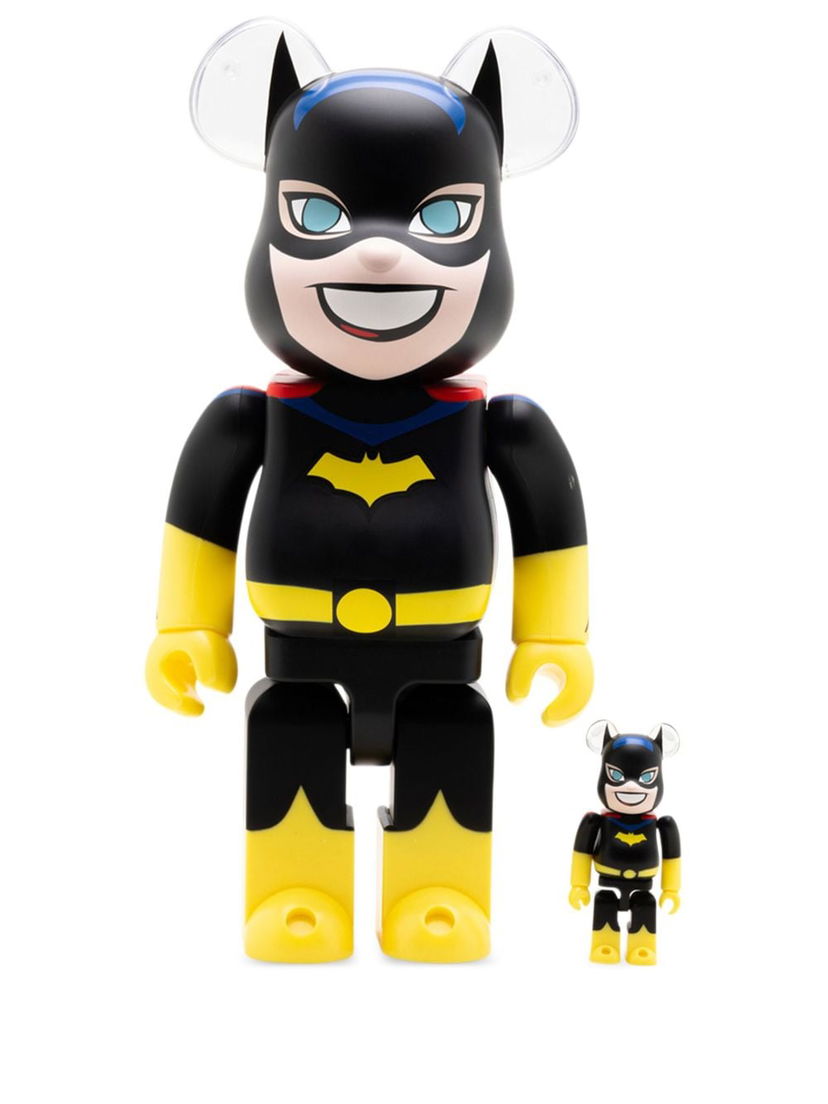 Collectible Medicom Toy Batgirl "The New Batman Adventures" BE@RBRICK 100% and 400% figure set - Black Sort | MEDI295122273221