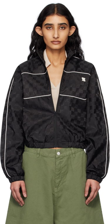 Vindjakke MISBHV MISBHV Monogram Nylon Windbreaker Jacket Sort | 250W402, 0