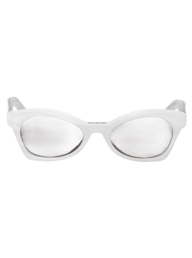 Solbriller Balenciaga Sharp Butterfly Sunglasses Hvid | BB0230S
