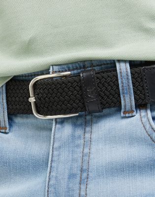 Bælter Lee Elastic Webbing Belt Sort | 112331207:95, 1