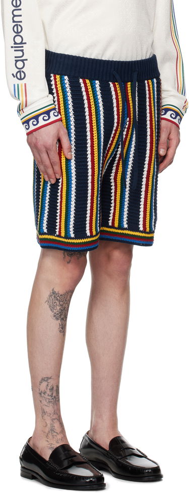 Shorts Casablanca Casablanca Crochet Shorts Flerfarvet | MPS25-KW-837-01, 2