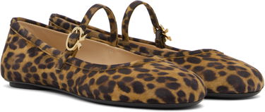 Sneakers og sko Gianvito Rossi Carla Ballerina Flats Brun | G22223-05GOM-CMD, 3