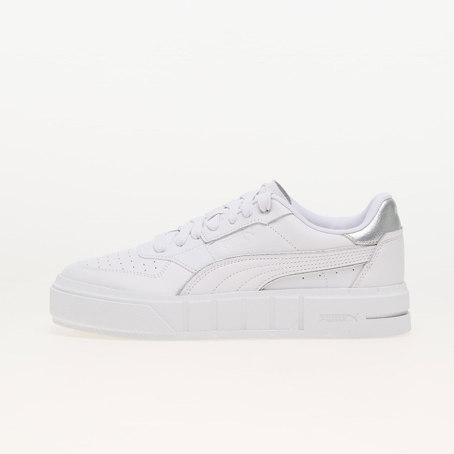 Sneakers og sko Puma Cali Court Metallic White W Hvid | 39376802, 0