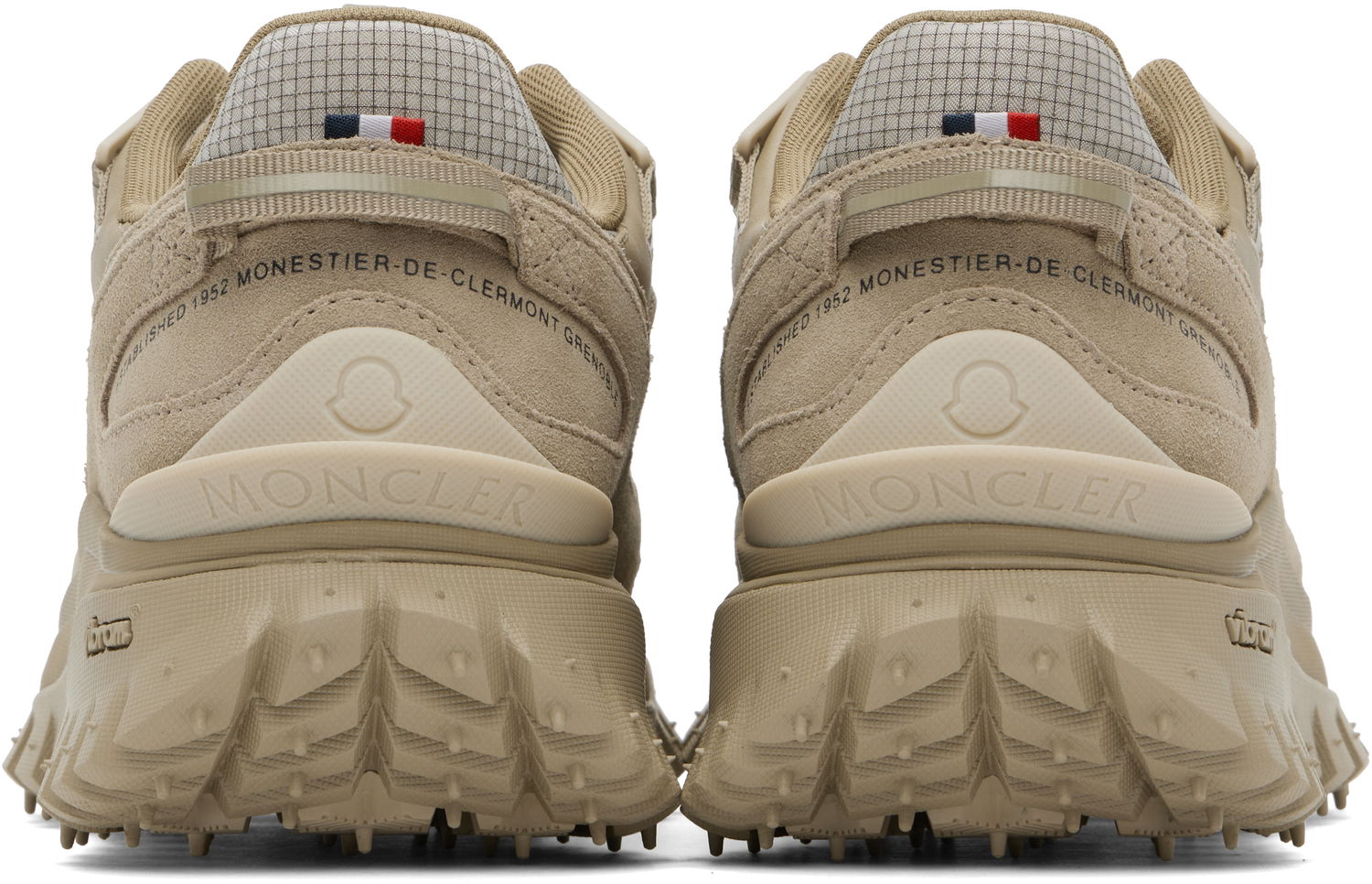 Sneakers og sko Moncler Moncler Trailgrip Low Top Beige | K109A4M00100M5552, 1